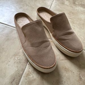 Tan Mule Sneakers